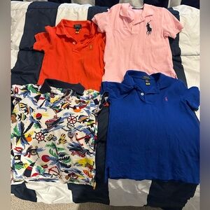 Toddler boy Ralph Lauren Polo shirts. All size 4T
